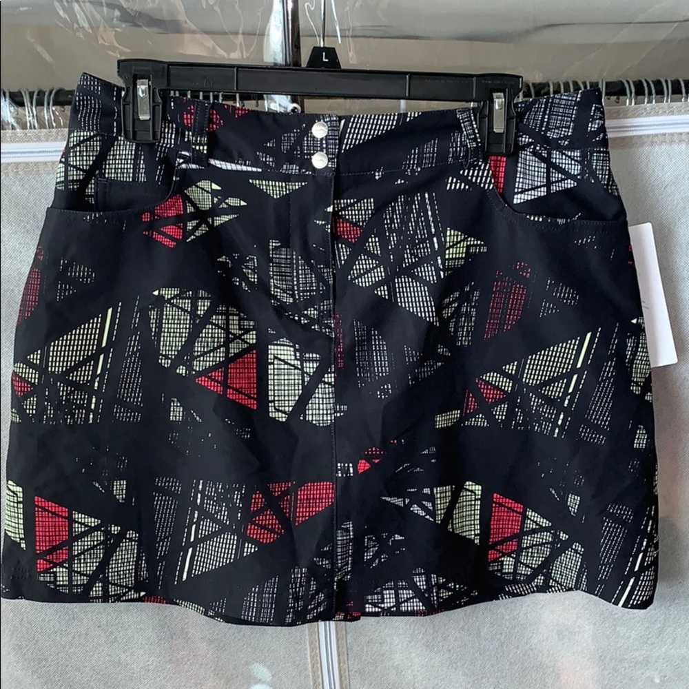 Black Lady Hagen Golf Skirt